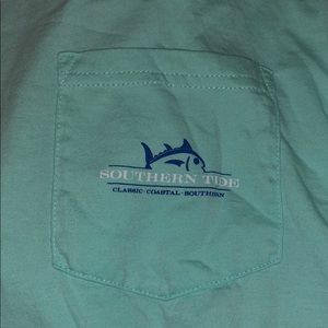 EUC Southern Tide Hooded Long Sleeve Tee